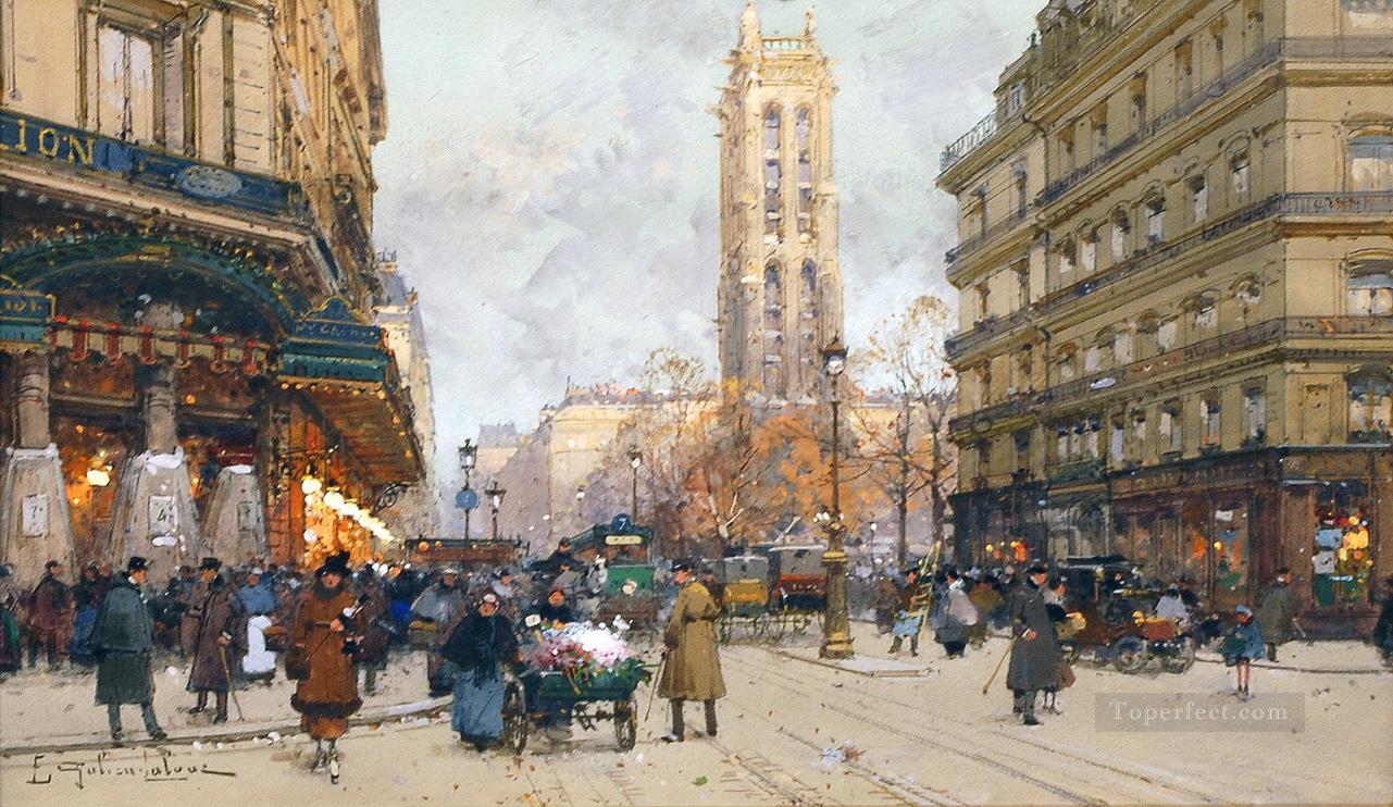 Hors Concours Eugene Galien Parisian Oil Paintings
